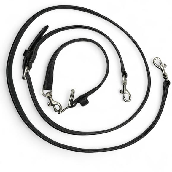 Vintage COACH 9818 East West Penelope Black Leather Nickel Crossbody Costa Rica - Picture 15 of 16